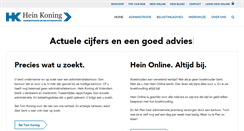 Desktop Screenshot of heinkoning.nl